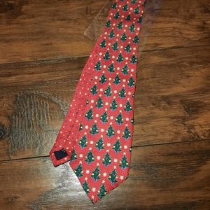 🎄NWOT XMAS Tie 100%Silk 57"L by FN